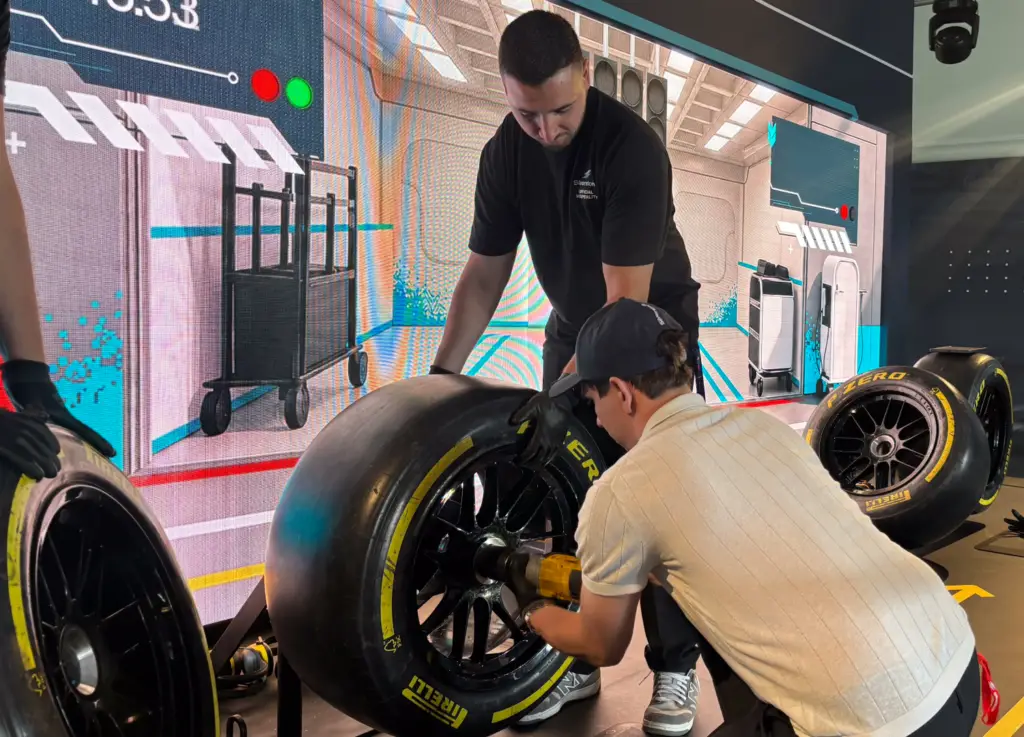 LED F1 Pit Stop